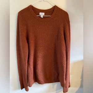 Burnt Orange Old Navy Sweater Tall